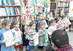 Dzieci nagrodzone w konkursie